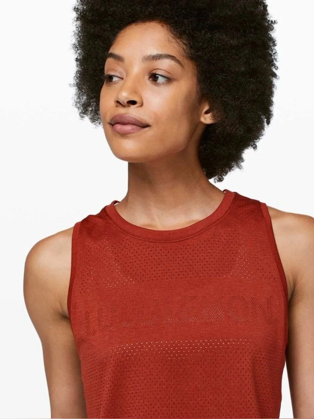 Lululemon Breeze by Muscle Crop Tank in Cayenne Size 10